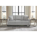 Light Gray Queen Sofa Sleeper - 80W x 39D x 40H