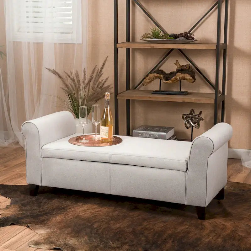 Modern Storage Bench for Bedside Living Room and Entryway