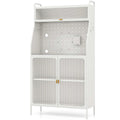 63.5 H Kitchen Buffet Cabinet Pantry Organizers Standing Bakers Rack